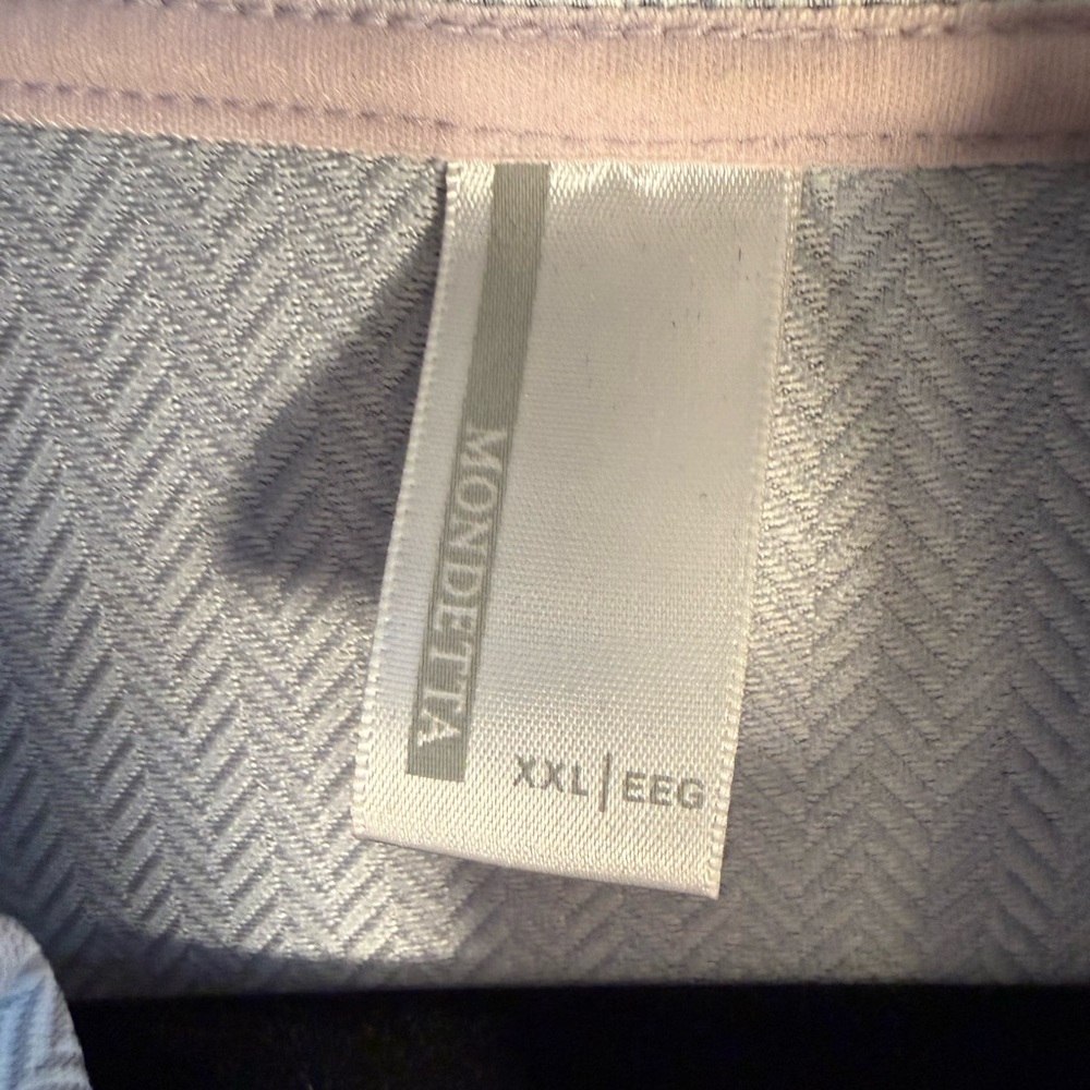 Mondetta Gray Chevron Pattern Jacket - Picture 3 of 5